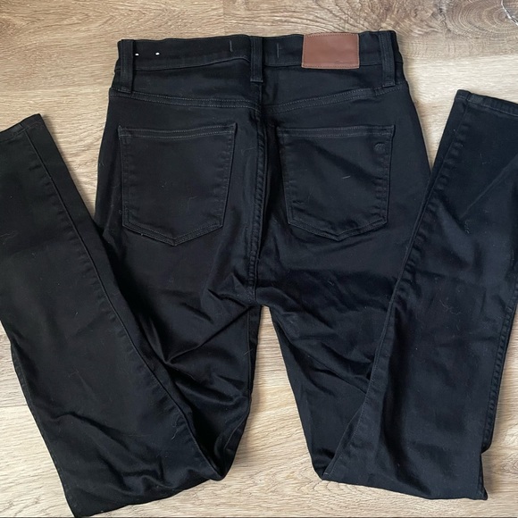 MADEWELL | 10" High-Rise Skinny Jeans in Carbondale Wash F9226 - Picture 7 of 8